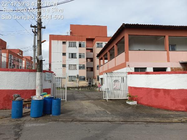 Apartamento em São Gonçalo, Itauna, Rua Jose Moura E Silva, N. 120, Apto 401, Bl07, RJ. Área: 40m2