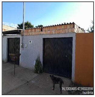 Casa em Luziânia, Jardim Planalto, Rua 01, N. Sn, Qd 14 Lt 03b, GO. Área: 68.25m2