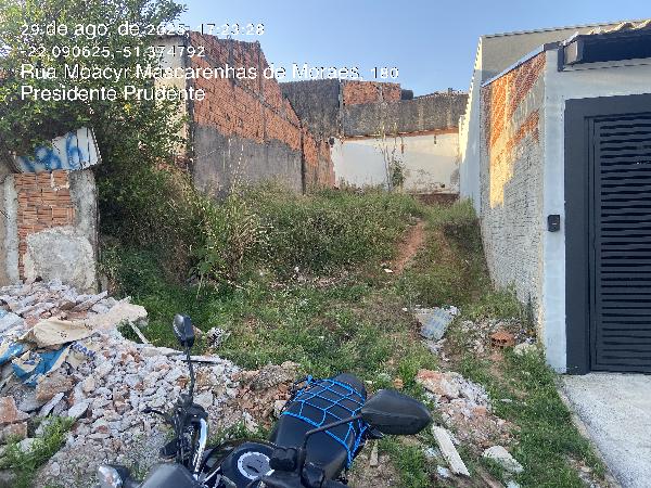 Terreno em Presidente Prudente, Parque Alexandrina, Rua Moacir Mascarenhas De Moraes, N. 186, Lt 11a, SP. Área: 126m2
