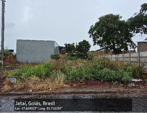 Terreno em Jataí, Jardim Paraiso, Rua L-001, N. Sn, Qd 66 Lt 08, GO. Área: 306m2