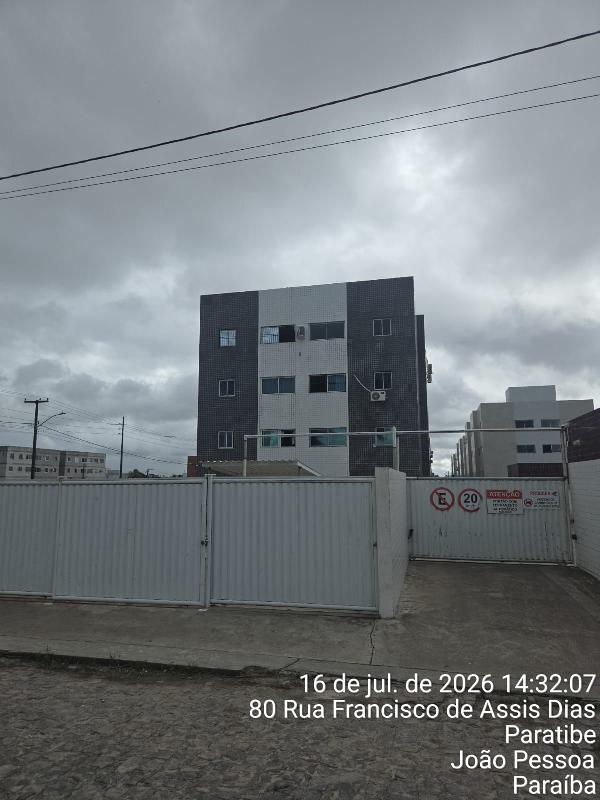 Apartamento em João Pessoa, Paratibe, Rua Francisco De Assis Dias, N. 80, Apto 207, Bl D, PB. Área: 43.24m2