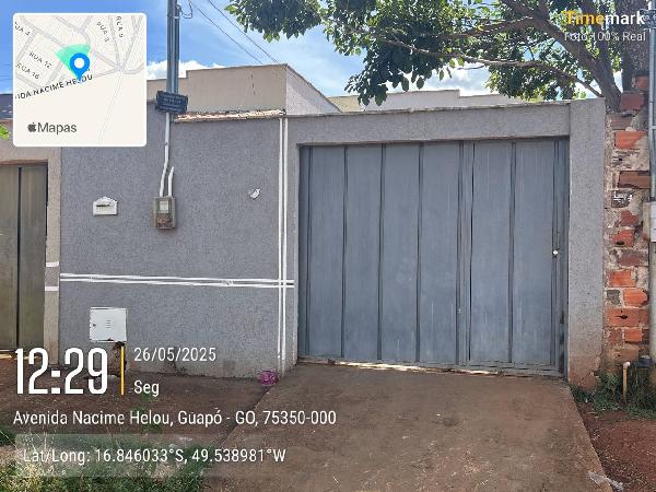 Casa em Guapó, Lot Cidade De Guapo, Av. Nascime Hellou, N. Sn, Lt 24 Qd 48, GO. Área: 78.33m2