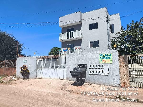 Apartamento em Águas Lindas de Goiás, Jardim Perola Da Barragem I, Rua 06, N. Sn, Apto 101, Lt15 Qd11, GO. Área: 56.81m2