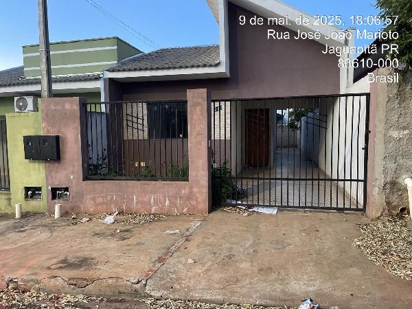 Casa em Jaguapitã, Jaguapita, Rua Jose Joao Marioto, N. 210, Qd 08 Lt 11-A, PR. Área: 62.67m2