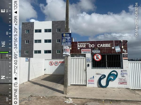 Apartamento em João Pessoa, Paratibe, Rua Francisco De Assis Dias, N. 80, Apto 306, Bl D, PB. Área: 43.24m2