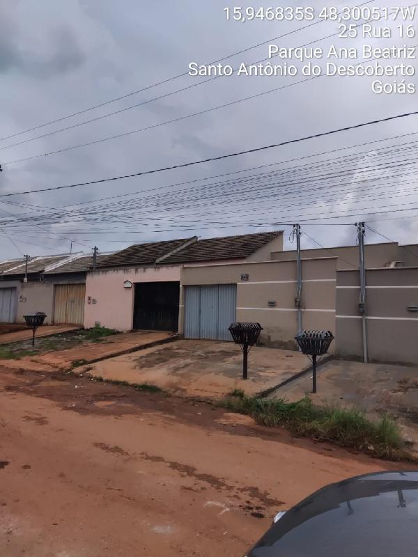Casa em Santo Antônio do Descoberto, Jardim Ana Beatriz I, Rua 11, N. Sn, Lt 16b Qd 39, GO. Área: 69.7m2