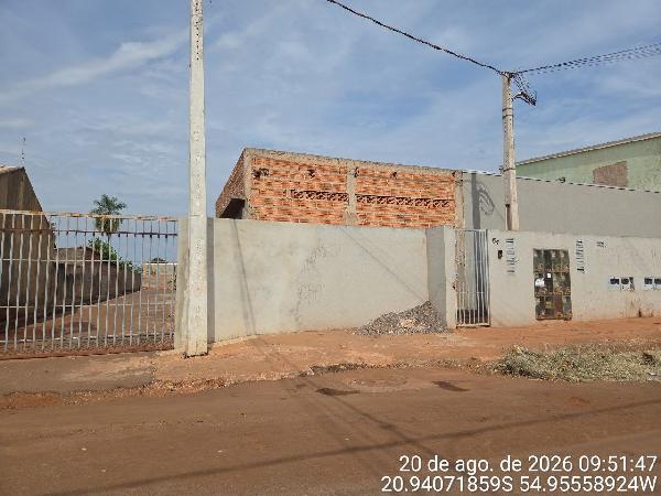 Casa em Sidrolândia, Centro, Rua Antonio Alves Nantes, N. 54, Cs 07 Lt 07 Qd 89, MS. Área: 44.63m2 Casa em Sidrolândia, Centro, Rua Antonio Alves Nantes, N. 54, Cs 07 Lt 07 Qd 89, MS. Área: 44.63m2