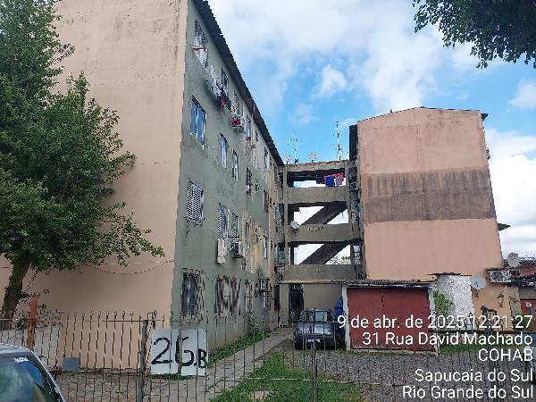 Apartamento em Sapucaia do Sul, Cohab, Rua David Machado, N. Sn, Apto 207, Bl 26, RS. Área: 38.64m2