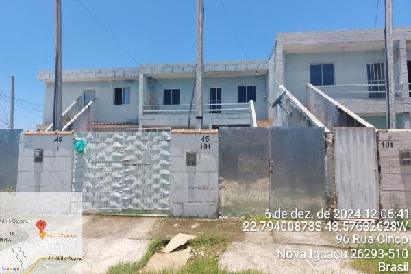 Casa em Nova Iguaçu, Marapicu, Rua Cinco, N. 45, Apto 101, Lt 18 Qd B, RJ. Área: 44.05m2