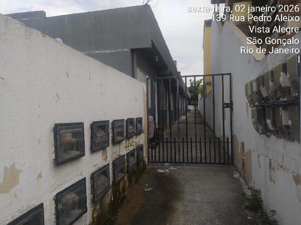 Casa em São Gonçalo, Lagoinha, Rua Deputado Pedro Aleixo, N. 139, Cs01, Vg02, RJ. Área: 35.75m2
