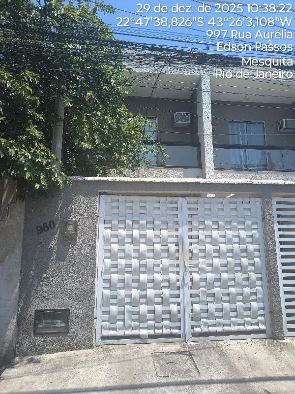 Casa em Mesquita, Edson Passos, Rua Aurelia, N. 980, Qd 62, Lt 1695, RJ. Área: 64.61m2