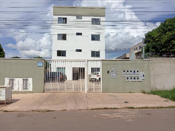Apartamento em Novo Gama, Loteamento Lunabel 3, Rua Quatro, N. Sn, Apto 201, Lt 23, Qd 05, GO. Área: 62.47m2