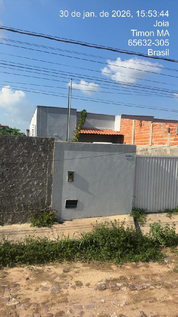 Casa em Timon, Joia, Rua Ametista, N. 09b, Qd Aw Lt 09b, MA. Área: 58.5m2