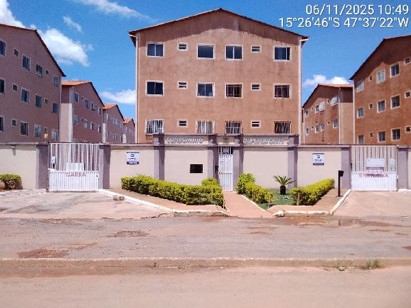 Apartamento em Planaltina, Setor Oeste, Setor Mansoes Oeste, N. Sn, Apto 203, Bl F, Lt 26, Qd M, GO. Área: 42.64m2