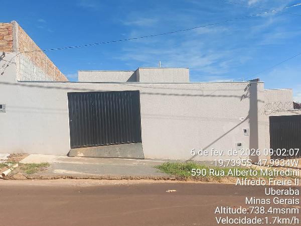 Casa em Uberaba, Loteamento Ilha Bela, Rua Eliane Martins Pereira De Melo, N. Sn, Lt 33 Qd Vi, MG. Área: 48.46m2