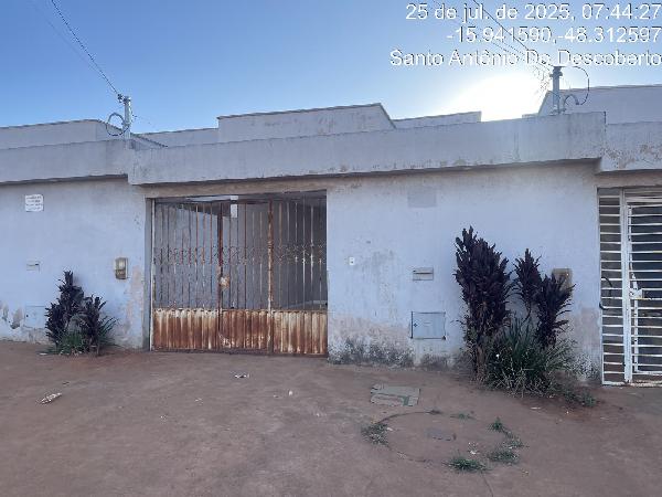 Casa em Santo Antônio do Descoberto, Parque Estrela Dalva Xvi, Rua 87, N. Sn, Lote 32-A,Quadra  240, GO. Área: 80.45m2