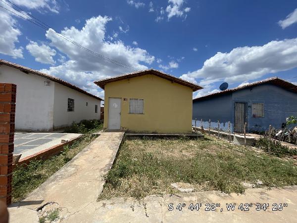 Casa em José de Freitas, Cidade Nova, Rua Reginaldo De Sousa Meneses, N. 21, Cs 31, PI. Área: 61.3m2