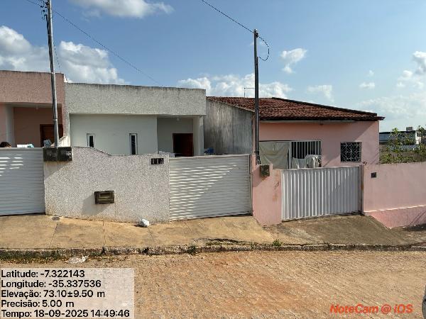 Casa em Itabaiana, Vista Alegre, Rua Valdomiro Sobreira Correia, N. 11-A, Lt 11 Qd 3, PB. Área: 64m2