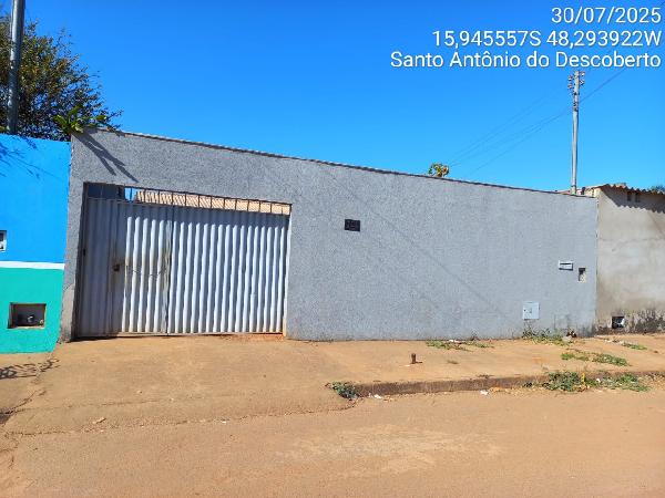 Casa em Santo Antônio do Descoberto, Vila Esperanca, Quadra 06 Lote 19 Rua 11, N. Sn,, GO. Área: 59.04m2