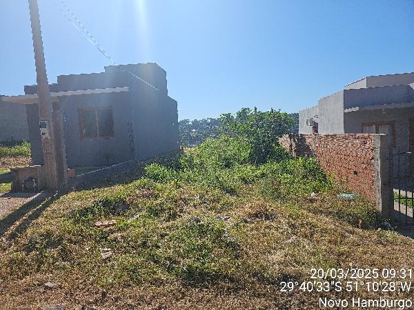 Terreno em Novo Hamburgo, Boa Saude, Rua Das Araucarias, N. Sn, Lt 12 Qd T Lot Pq Res Novo Hamburgo, RS. Área: 130m2