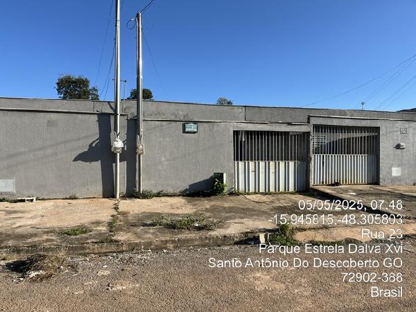 Casa em Santo Antônio do Descoberto, Jardim Ana Beatriz Ii, Quadra 192, N. Sn, Lt 22a Rua 23, GO. Área: 71.97m2