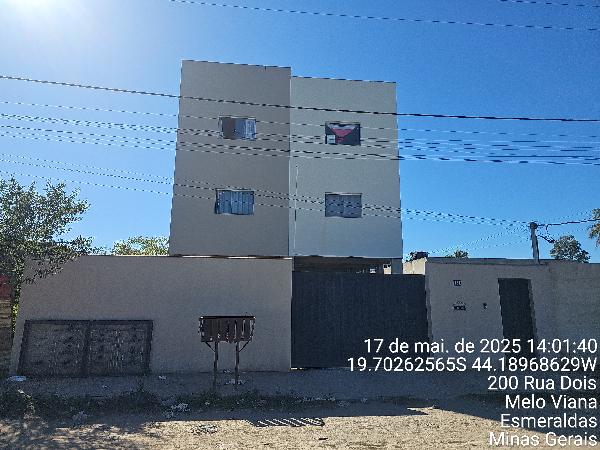 Apartamento em Esmeraldas, Vale Do Palmital, Rua Dois, N. 184, Apto 206,, MG. Área: 39.12m2