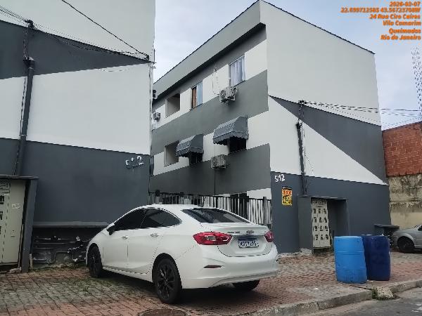 Apartamento em Queimados, Vila Camarim, Rua Divino Alcides Dos Santos, N. 912, Apto 103, 1º Pav, Lt 90 Qd 40, RJ. Área: 59.17m2
