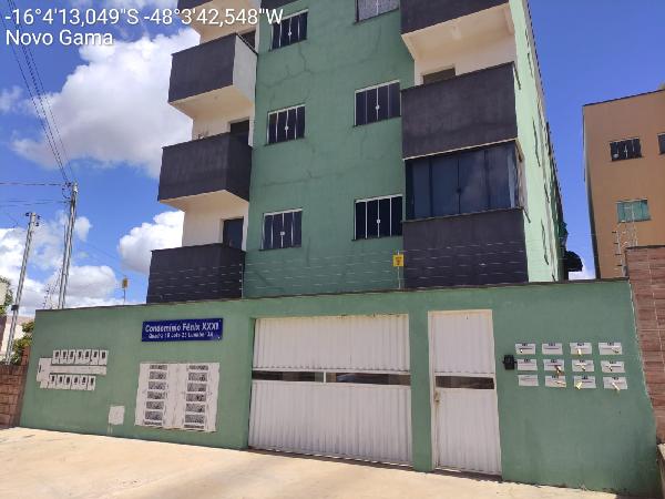Apartamento em Novo Gama, Loteamento Lunabel 3a, Qd. 18, N. Sn, Apto 301, Lt. 25, GO. Área: 53.69m2