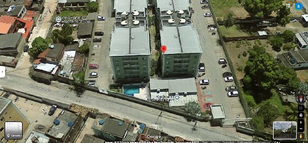 Apartamento em São Gonçalo, Santa Luzia, Rua Guatemala, N. 210, Apto 201, Bl 01, Lt 19, Qd 138, RJ. Área: 56.75m2