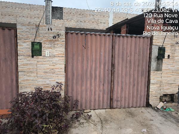 Casa em Nova Iguaçu, Parque Alvorada, Rua Nove, N. 21, Cs 02 Lt 14 Qd J, RJ. Área: 32m2 Casa em Nova Iguaçu, Parque Alvorada, Rua Nove, N. 21, Cs 02 Lt 14 Qd J, RJ. Área: 32m2
