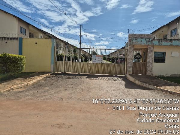 Apartamento em Cidade Ocidental, Mansoes Recreio Mossoro, Quadra 9, N. Sn, Apto 292, Rua Duque De Caxias, Lt 26, GO. Área: 54.04m2