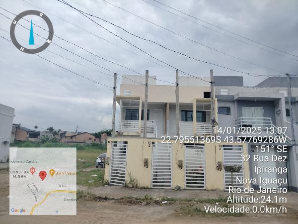 Prédio em Nova Iguaçu, Marapicu, Rua Dois, N. 10, Cs 01 Lt 01 Qd H, RJ. Área: 37.19m2