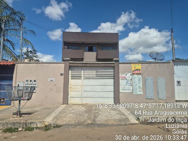 Apartamento em Luziânia, Jardim Do Inga, Rua Araguacema, N. Sn, Apto 102, Pav 01, GO. Área: 64.28m2