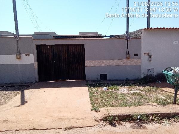 Casa em Santo Antônio do Descoberto, Parque Estrela Dalva Xvii, Rua 83, N. Sn, Lt 22a Qd 251, GO. Área: 69.7m2