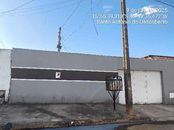 Casa em Santo Antônio do Descoberto, Vila Esperanca, Quadra 9, N. Sn, Lt 03, Rua 13, GO. Área: 59.28m2