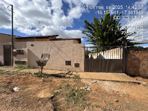Casa em Luziânia, Parque Estrela Dalva Ix, Quadra 303 Lote 17 Rua 108, N. Sn, Cs 02, GO. Área: 69.7m2