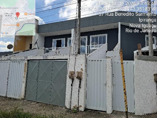 Apartamento em Nova Iguaçu, Ipiranga, Rua Dois, N. 398, Apto 102, Lote 31 Quadra N, RJ. Área: 46.39m2
