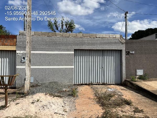 Casa em Santo Antônio do Descoberto, Vila Raio De Luz, Rua Dr Luiz Gonzaga S. Dutra, N. Sn, Lt 14 Qd 05, GO. Área: 68.95m2