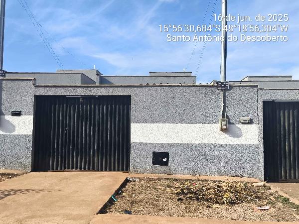 Casa em Santo Antônio do Descoberto, Parque Estrela Dalva Xvii, Quadra 251, N. S/N, Lt 23-B, Rua 83, GO. Área: 69.7m2