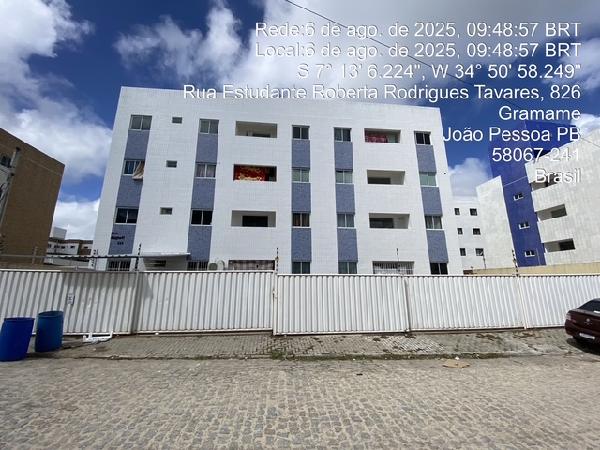 Apartamento em João Pessoa, Gramame, Rua Cristiane Machado, N. 115, Apto 104,, PB. Área: 48.55m2