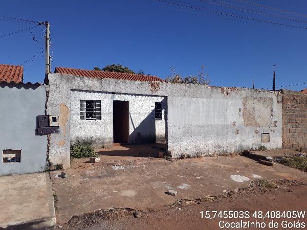 Casa em Cocalzinho de Goiás, Lot Girassol, Rua Iii, N. Sn, Qd 19, Lt 05, GO. Área: 47.5m2