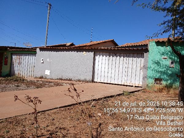 Casa em Santo Antônio do Descoberto, Parque Estrela Dalva Xii, Quadra 129, N. Sn, Lt 11c Qd 129, GO. Área: 64.19m2