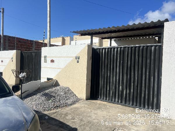 Casa em Extremoz, Lot Jd Botanico Extr, Rua Das Vitorias Regias, N. 97, Cs 02 Lt 103 Qd 01, RN. Área: 55.71m2