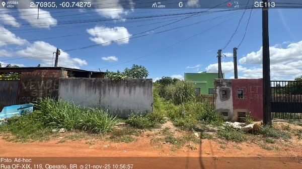 Terreno em Boa Vista, Operario, Rua Op-Xix, N. S/N, Lt 507, Qd 543, Zona 14, RR. Área: 450.71m2