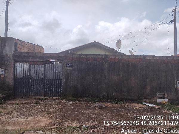 Casa em Águas Lindas de Goiás, Mansoes Imperatriz, Quadra 4, N. 0, Lt 047-A11 Rua 14, GO. Área: 66.5m2