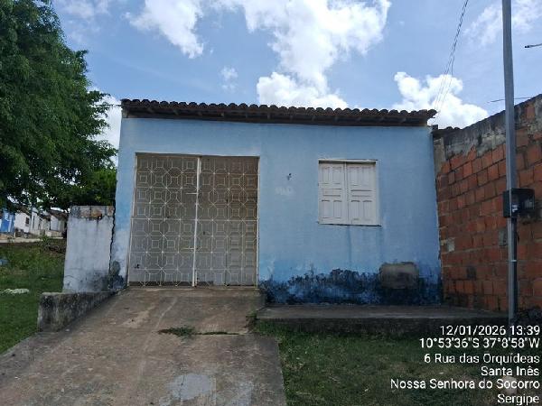 Casa em Nossa Senhora do Socorro, Santa Ines, Rua Das Hortencias, N. Sn, 04-D, Qd 10 , Lot.Jardim Rosa De Maio, SE. Área: 51.41m2
