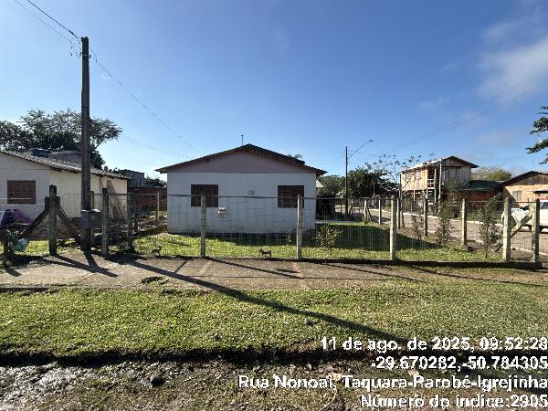 Casa em Taquara, Empresa, Rua Miraguai, N. 796, Lt 90 Qd E Antiga Rua 5, RS. Área: 41.63m2