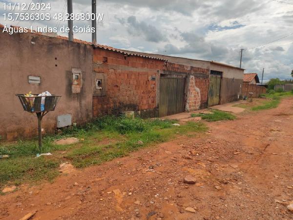 Casa em Águas Lindas de Goiás, Parque Da Barragem Setor 12, Quadra 76 Cj A, N. S/N, Rua Boa Vista, Lt 04-14, Setor 12, GO. Área: 64.35m2