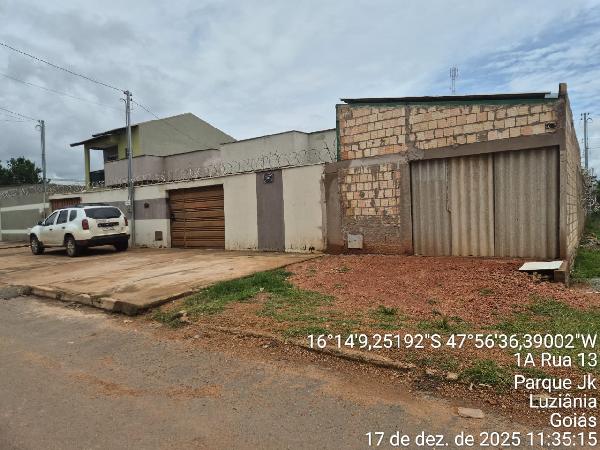 Casa em Luziânia, Parque Jk, Rua 13, N. Sn, Lt 34b Qd 40, GO. Área: 90.72m2