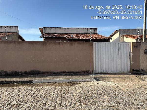 Casa em Extremoz, Lot Santo Amaro, Rua Padre Gaspar De Samperes, N. 818, Lt 16 Qd G, RN. Área: 61.96m2